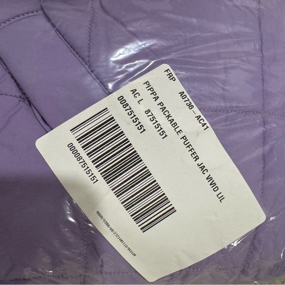 Sale!▪️NWT Free People Pippa Packable Puffer Jacket in Vivid Lilac - Picture 10 of 10